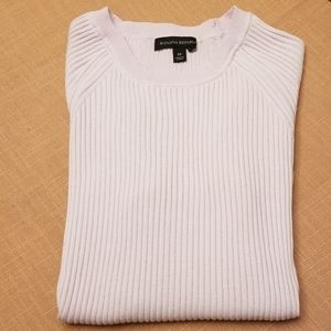 Banana Republic crew neck ribbed knit sweater